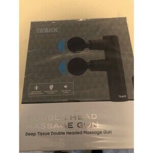 TRAKK - Double Head Massage Gun - Deep Tissue - New In Package